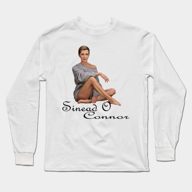 Sinead O'Connor old Long Sleeve T-Shirt by SKULLBERRY